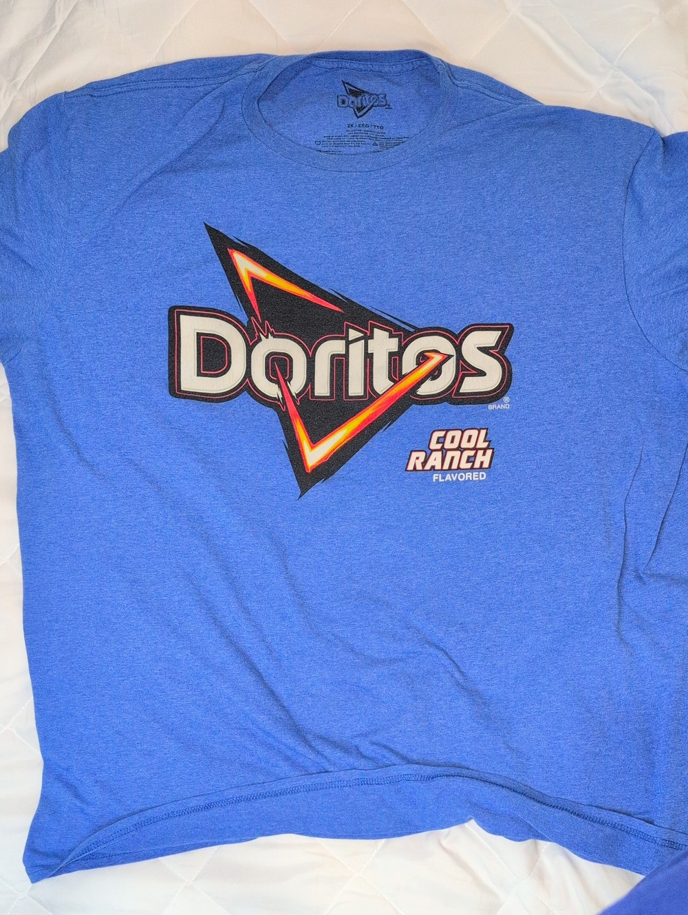 Cool Ranch Logo Tee - Blue Short Sleeve T-Shirt
